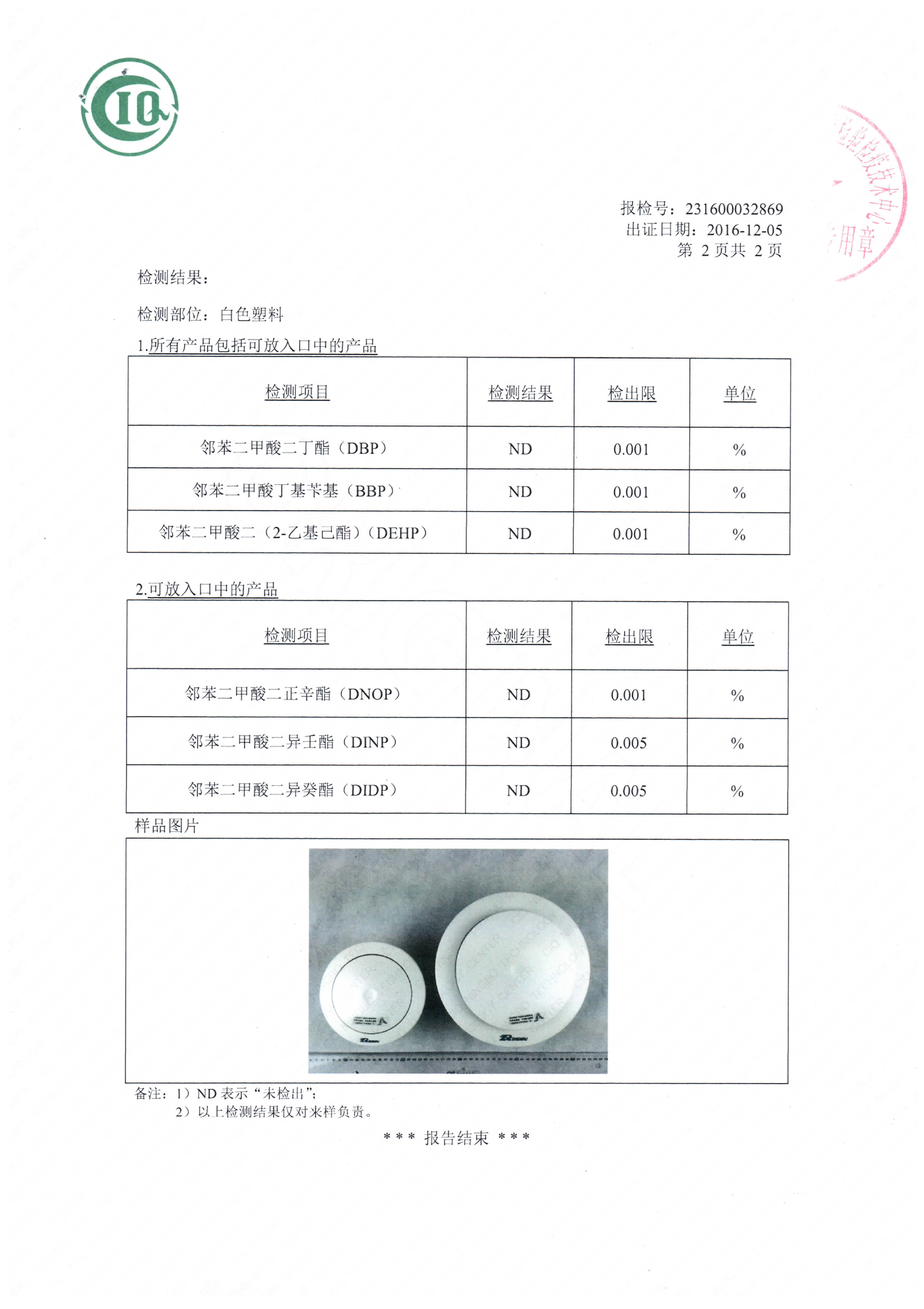 按壓風(fēng)口檢測(cè)報(bào)告